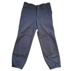 Mizuno Women's Performance Softball Pants Black XS Belt Loops Quilted L6